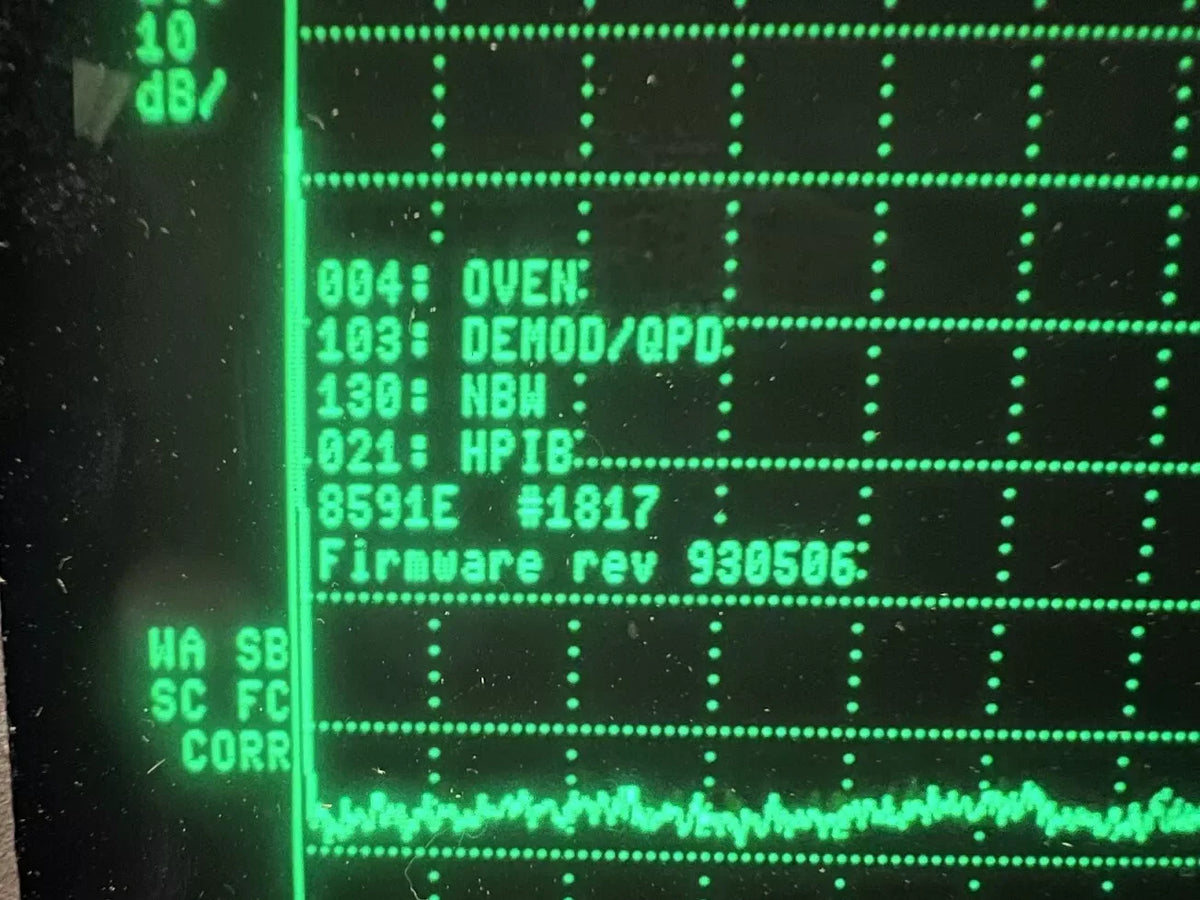 Agilent 8591E Spectrum Analyzer 9kHz-1.8GHz
