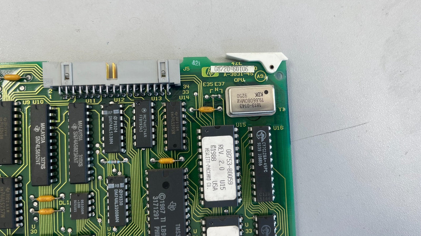 Agilent 08720-60106 CPU Board 8720C