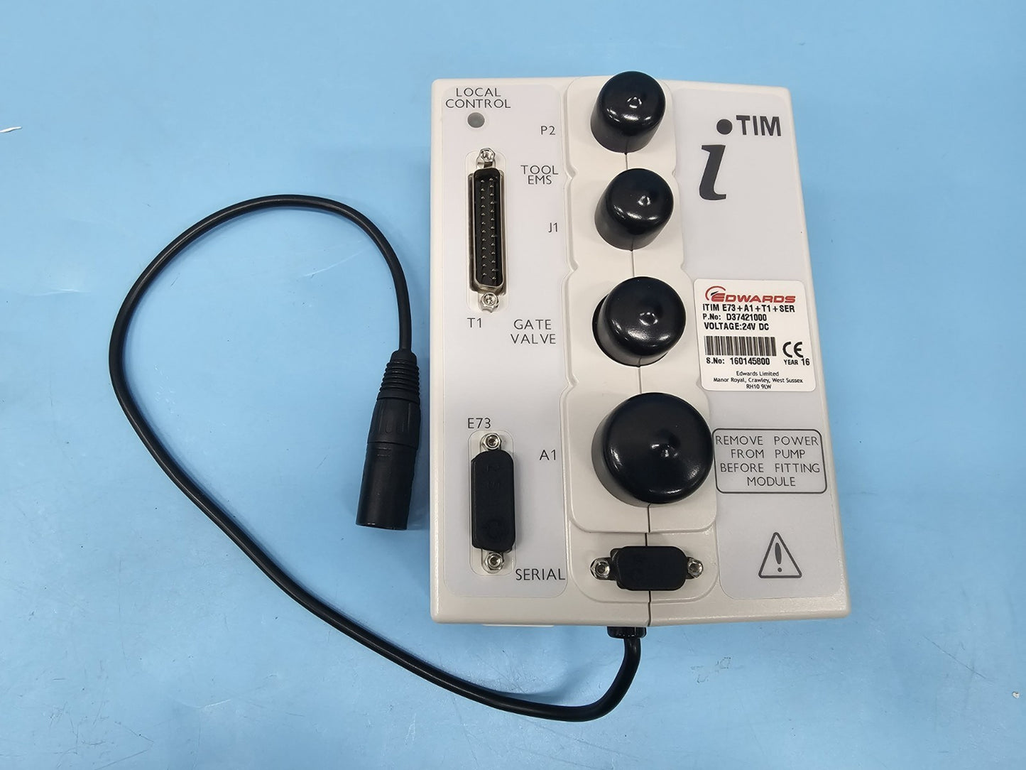 Edwards iTIM E73+A1+T1+SER Vacuum Control