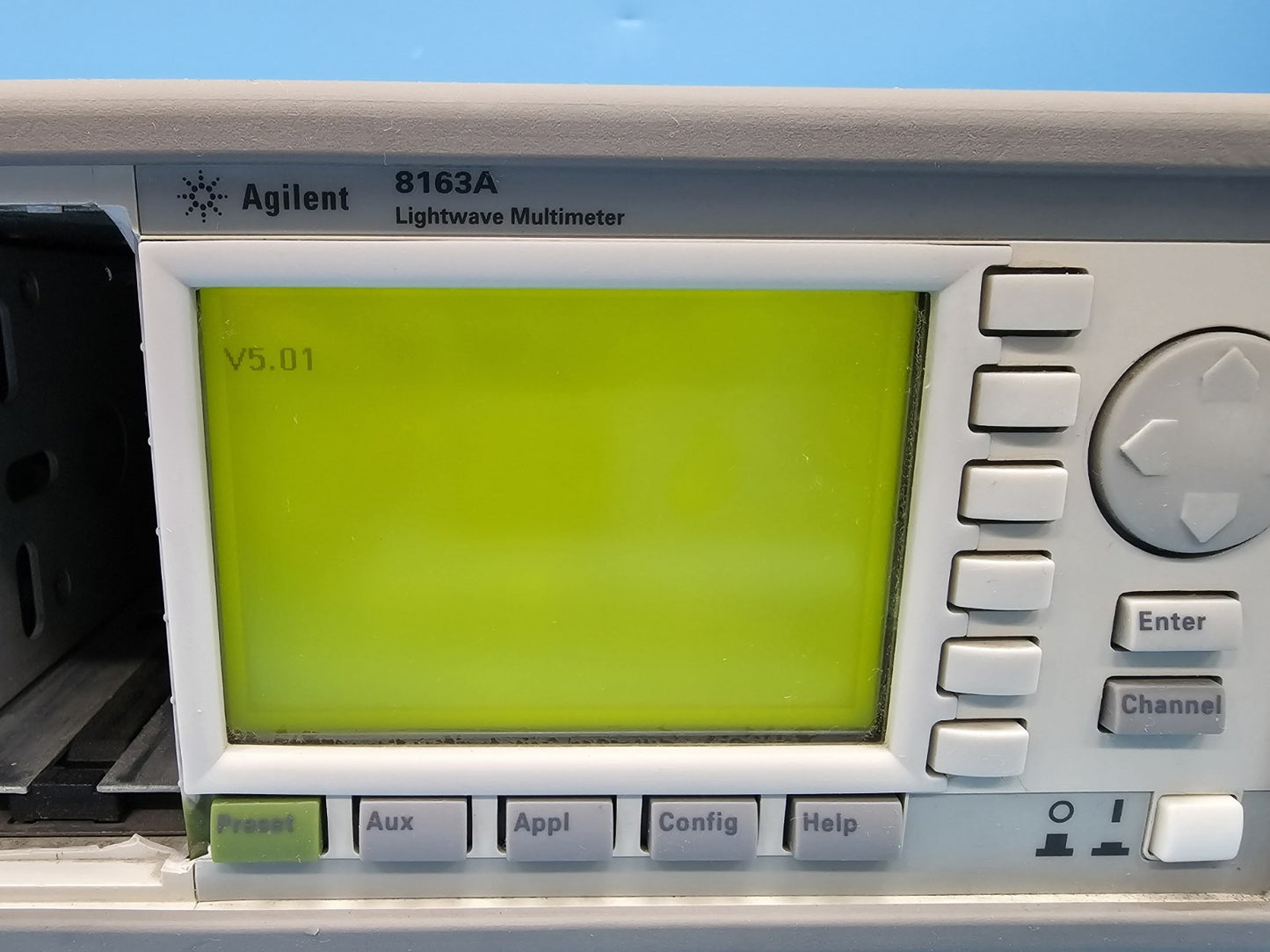 Agilent 8163A Lightwave Multimeter with Optical Attenuator