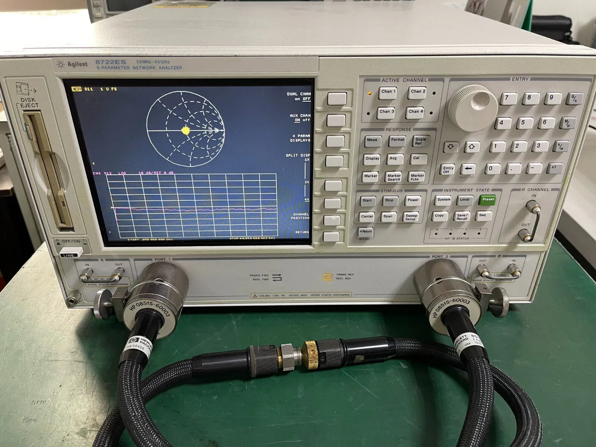 Agilent 8722ES 50MHz-40GHz Network Analyzer