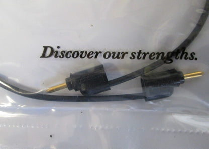 Jumper Cable Pin Tip Plug Stackable Pomona 4740-12 Gold