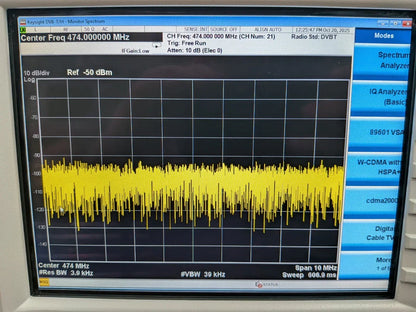 Agilent Keysight N9010A 26.5GHz Spectrum Analyzer