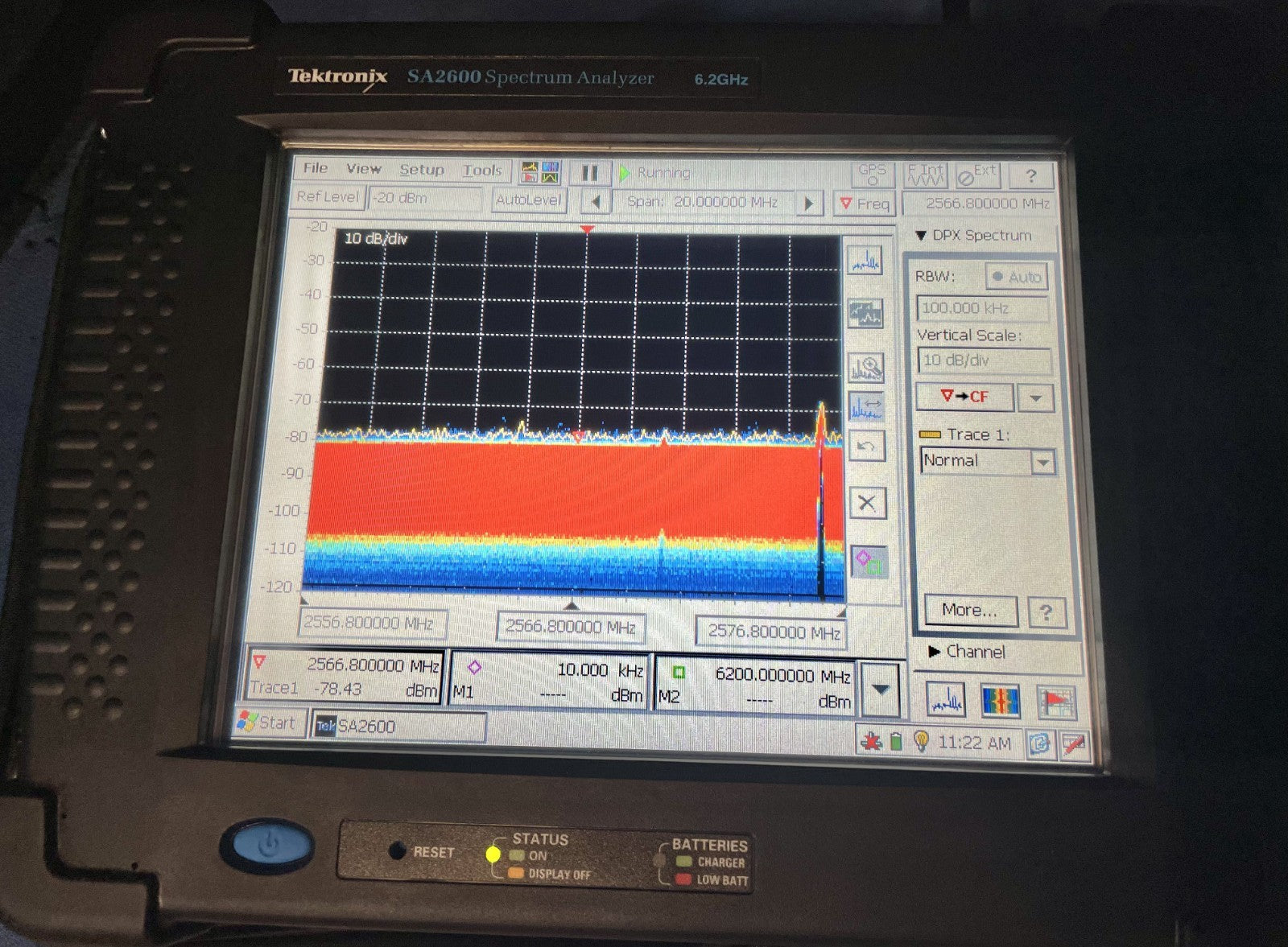 Tektronix SA2600 6.2GHz Real-Time Spectrum Analyzer
