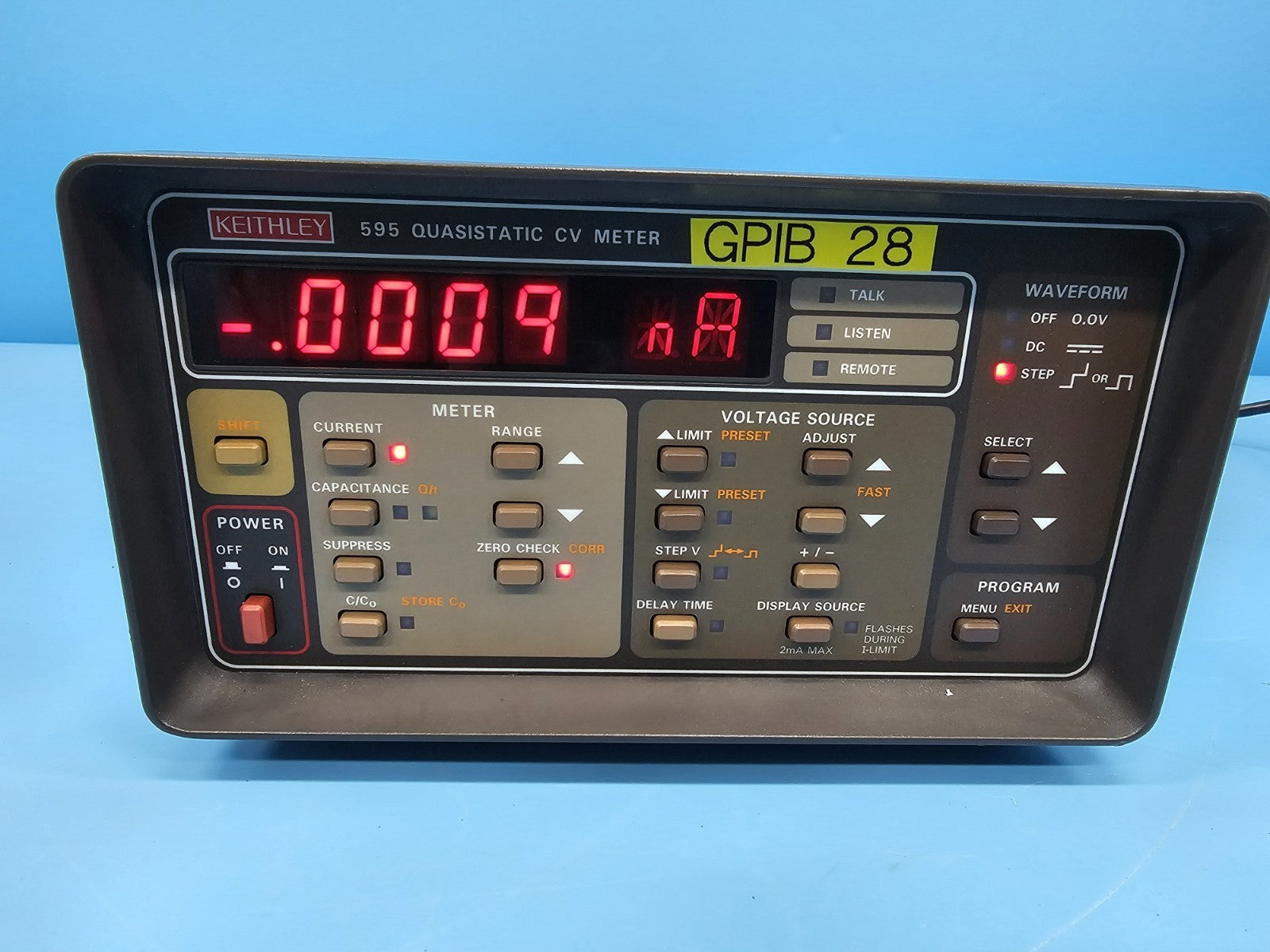 Keithley 595 Quasistatic CV Meter