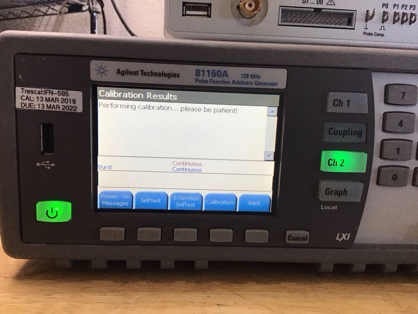 Agilent Keysight 81150A Pulse Function Generator