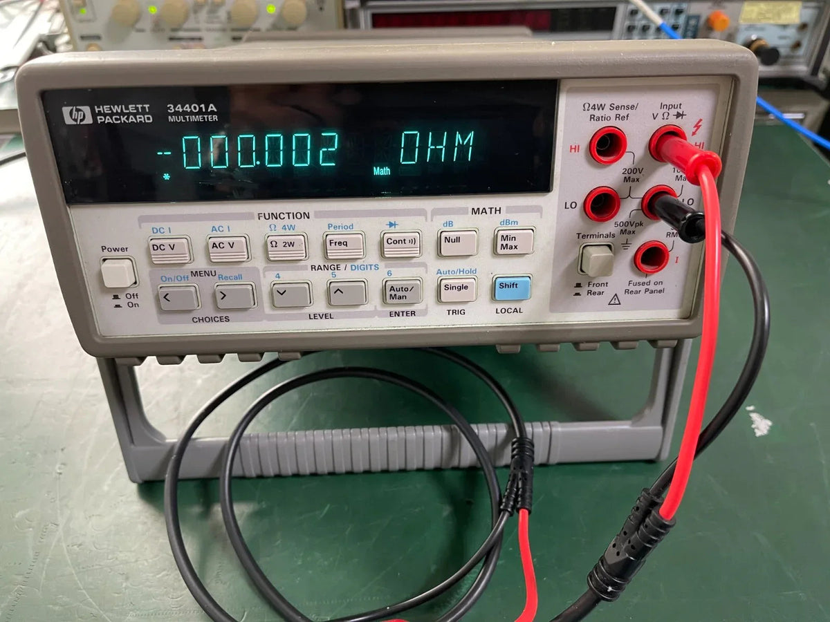 HP Agilent 34401A 6½-Digit True RMS Digital Multimeter