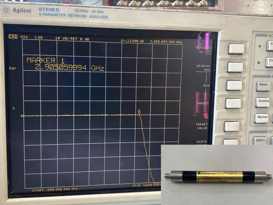 Low Pass Filter 2.9 GHz 0dB LA2060-8SS