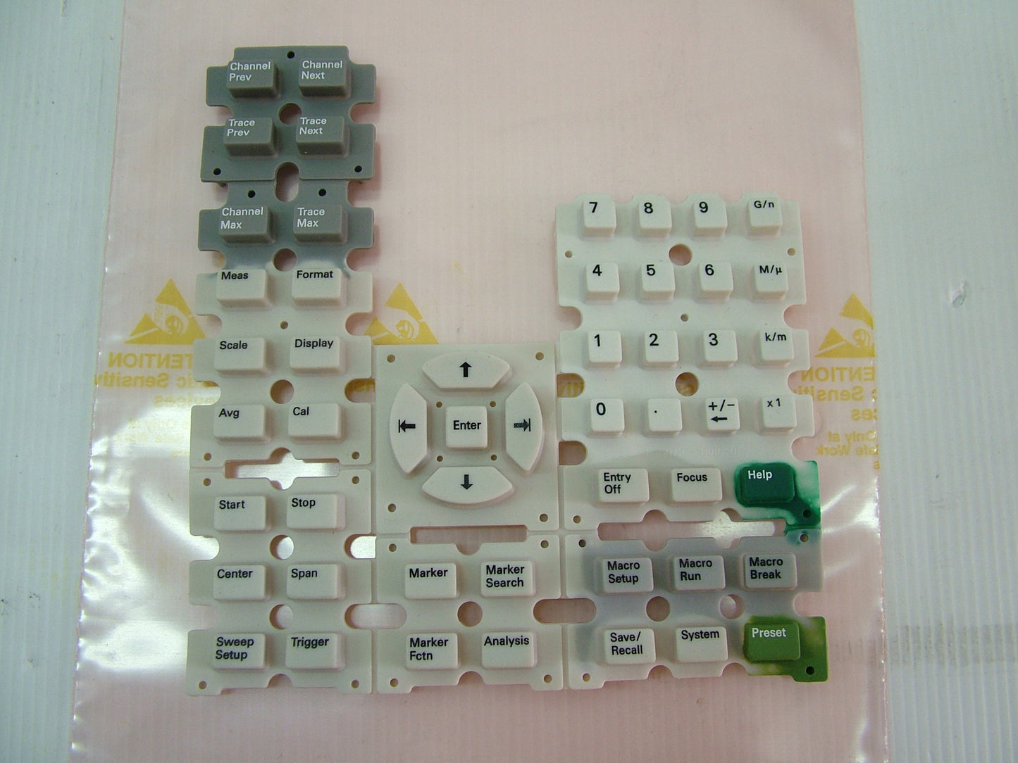 Agilent Keypad for HP 5071C 70156