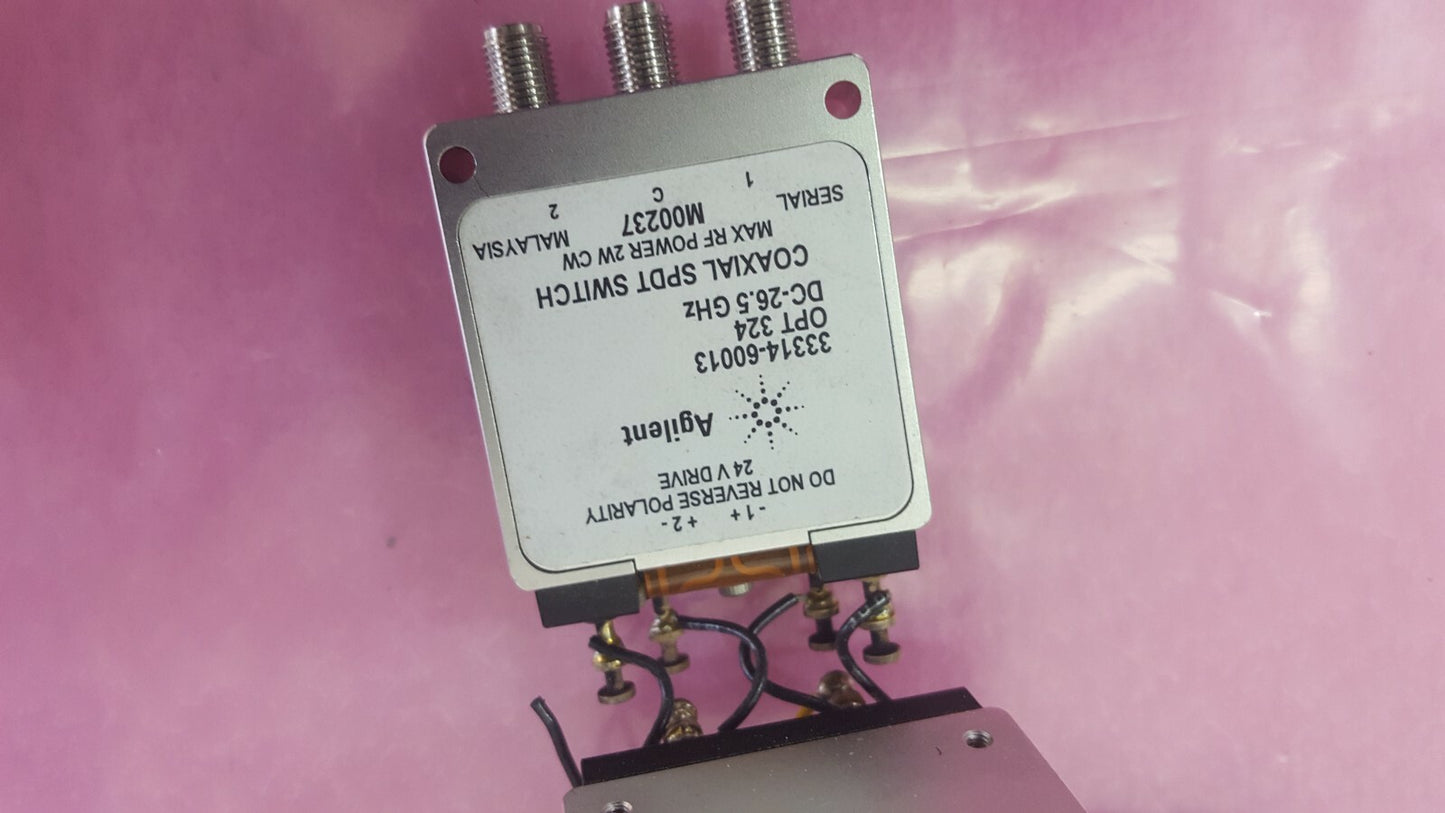 Keysight Agilent 33314-60013 Coaxial SPDT Switch