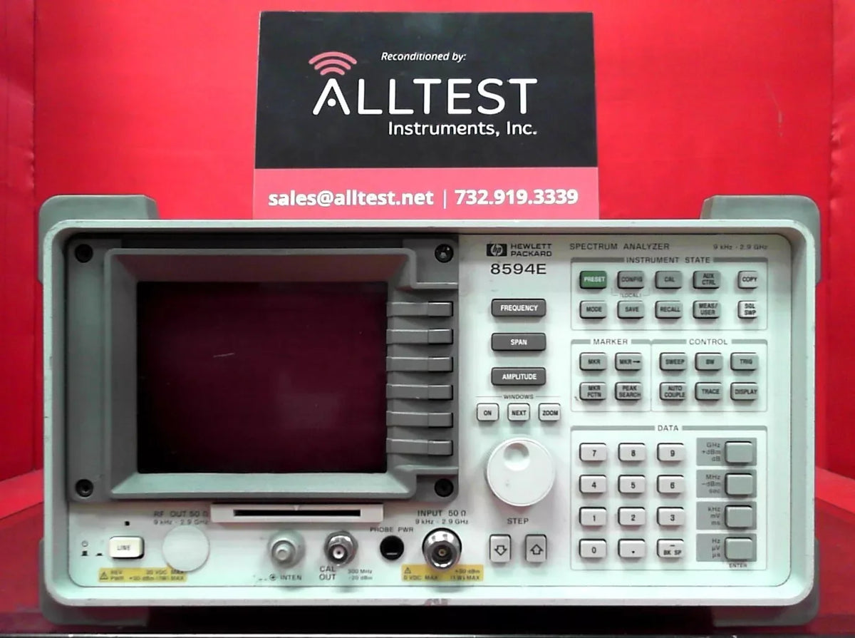 Agilent 8594E Spectrum Analyzer 9kHz-2.9GHz