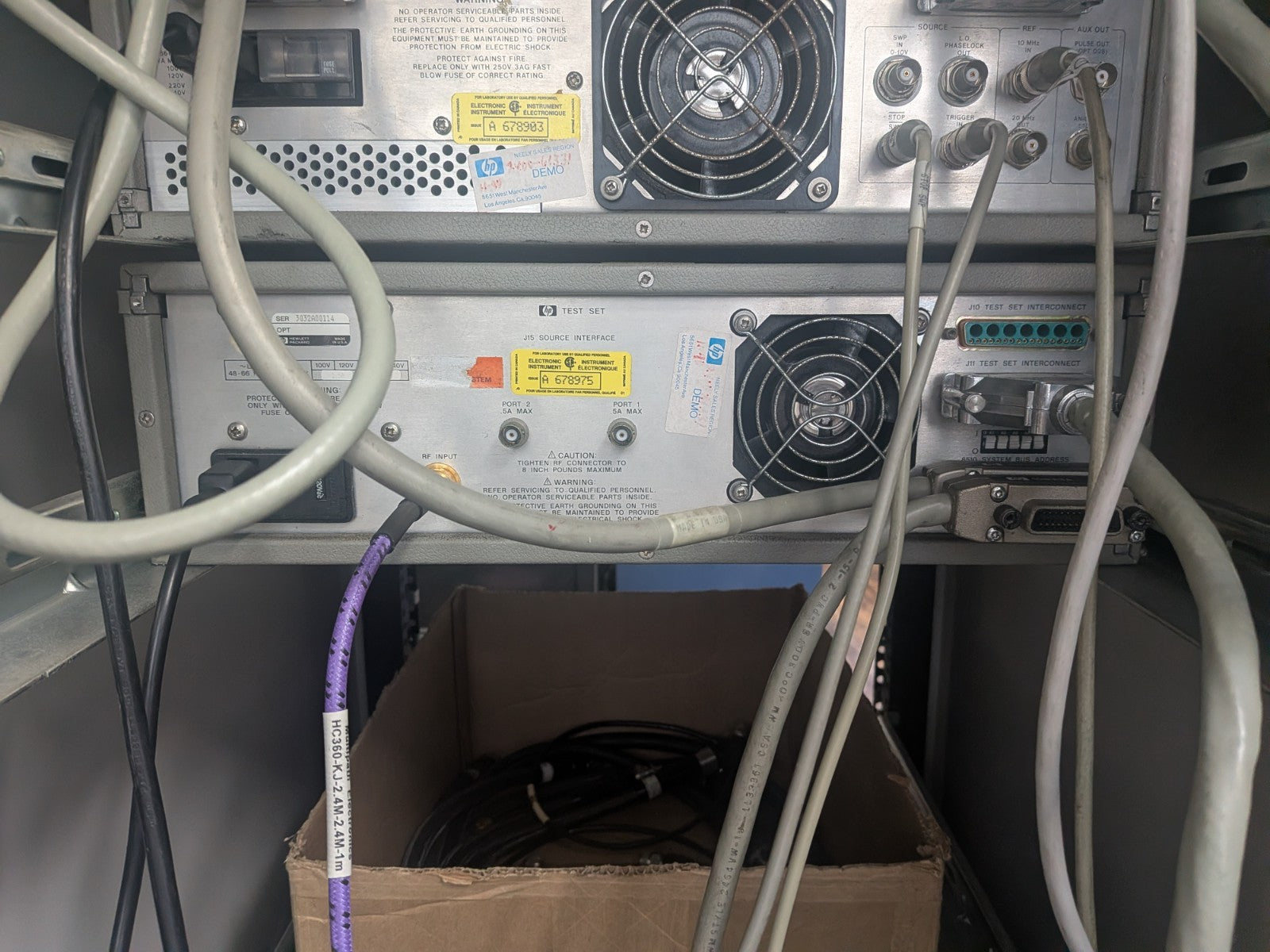 HP Agilent 8517A Test Set For 8510C 50 GHz 2.4mm
