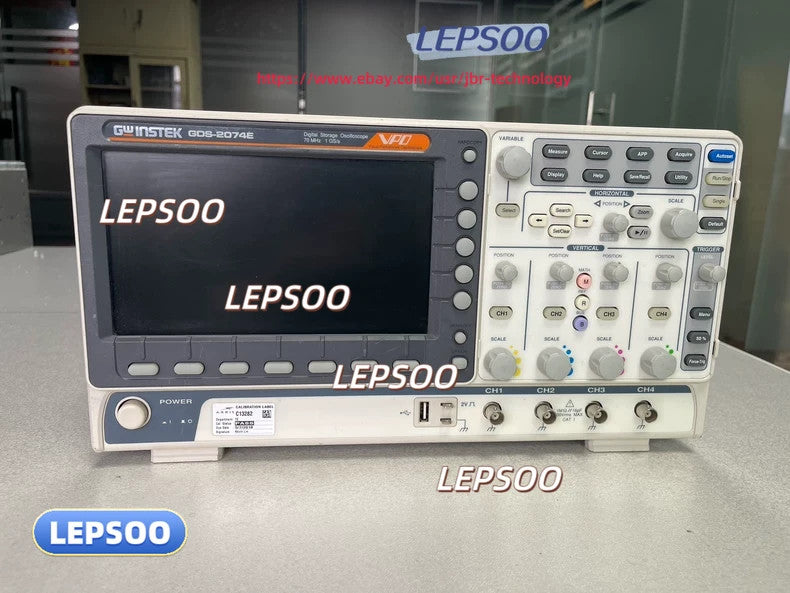 GW Instek GDS-2074E 70MHz 4-Ch Oscilloscope