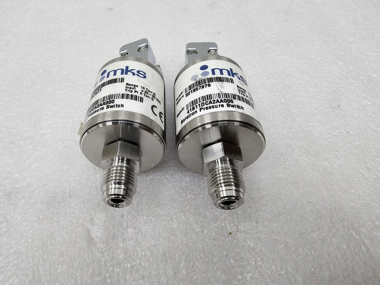 MKS 41B11DCA2AA000 Baratron Pressure Switch 10 Torr