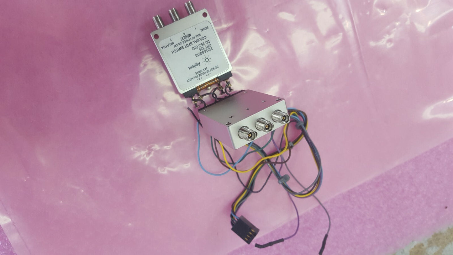 Keysight Agilent 33314-60013 Coaxial SPDT Switch