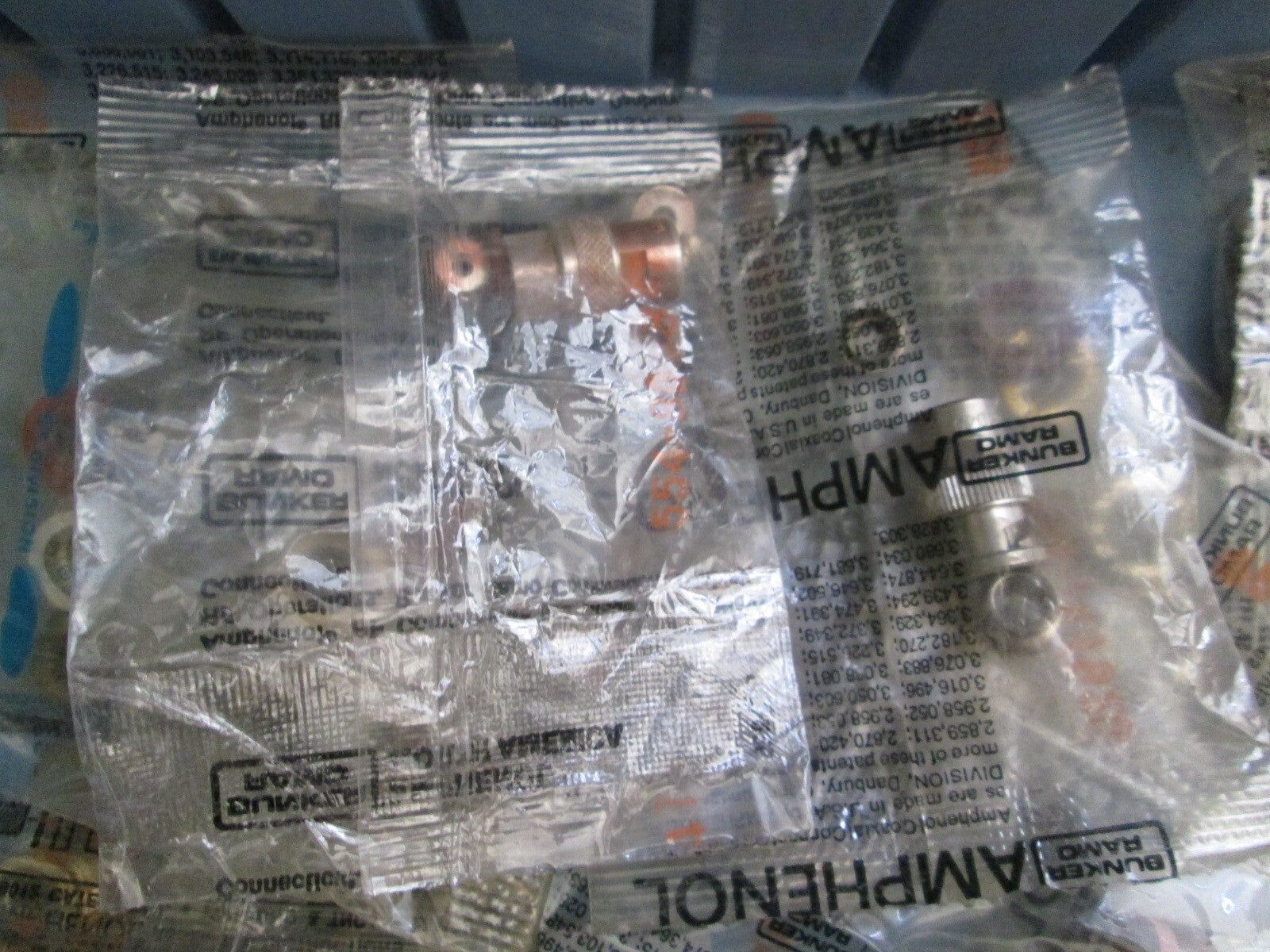 RF Connectors Parts N-Type TNC Plug Amphenol Factory Sealed