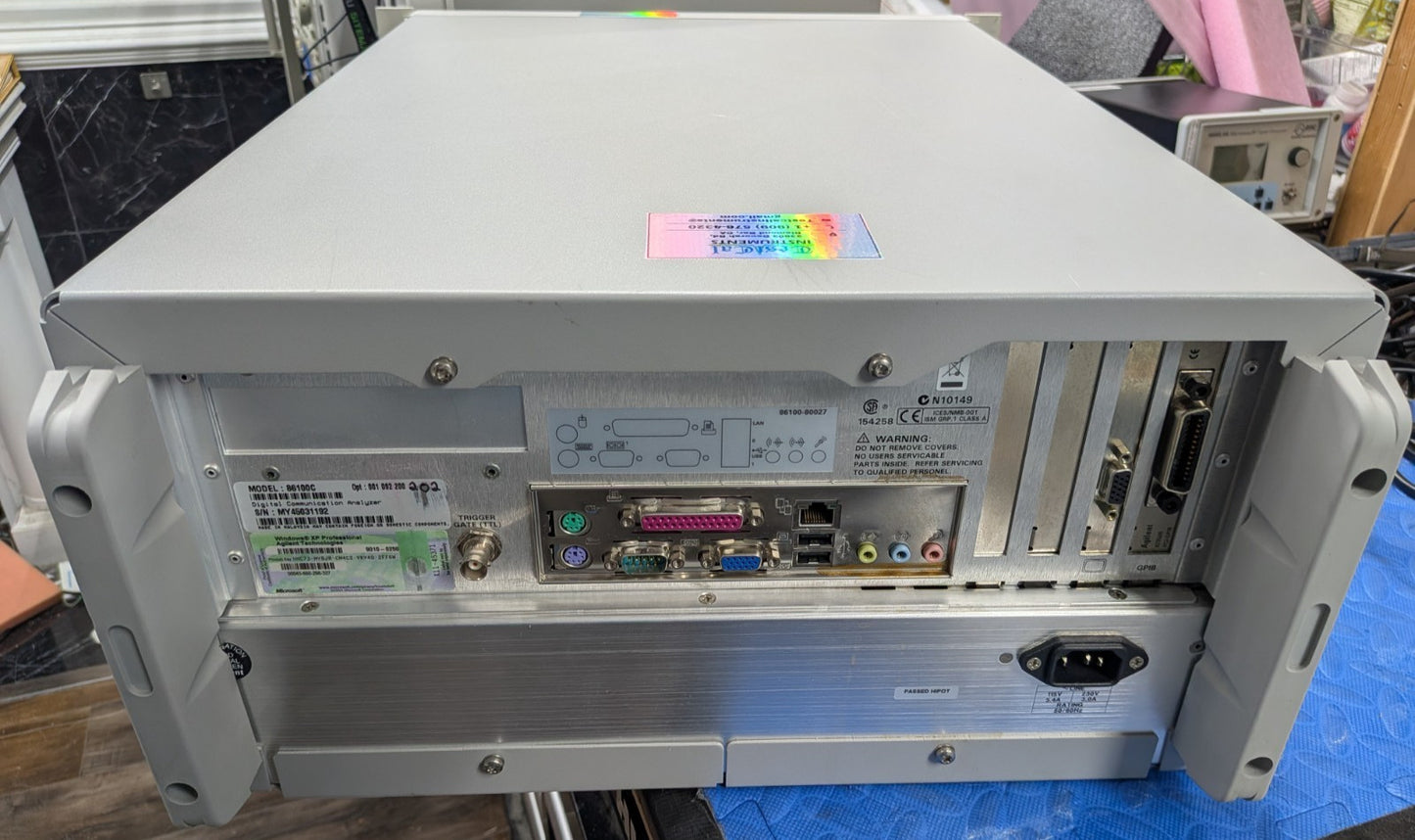 Agilent 86100B Infinium DCA-J 14GHz Mainframe