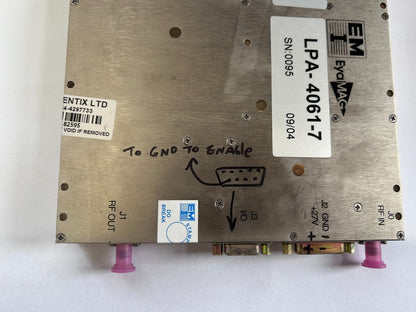 RF Power Amplifier LPA4061-7 2.62-2.67GHz