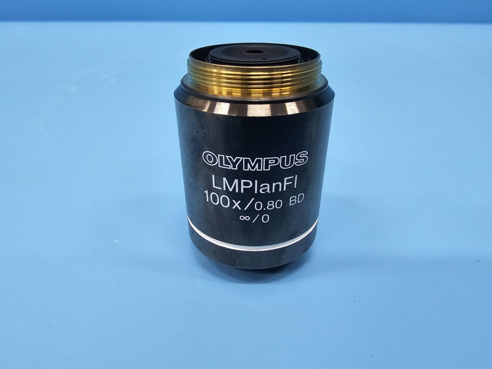 OLYMPUS LMPlanFI 100x/0.80 BD Microscope Objective