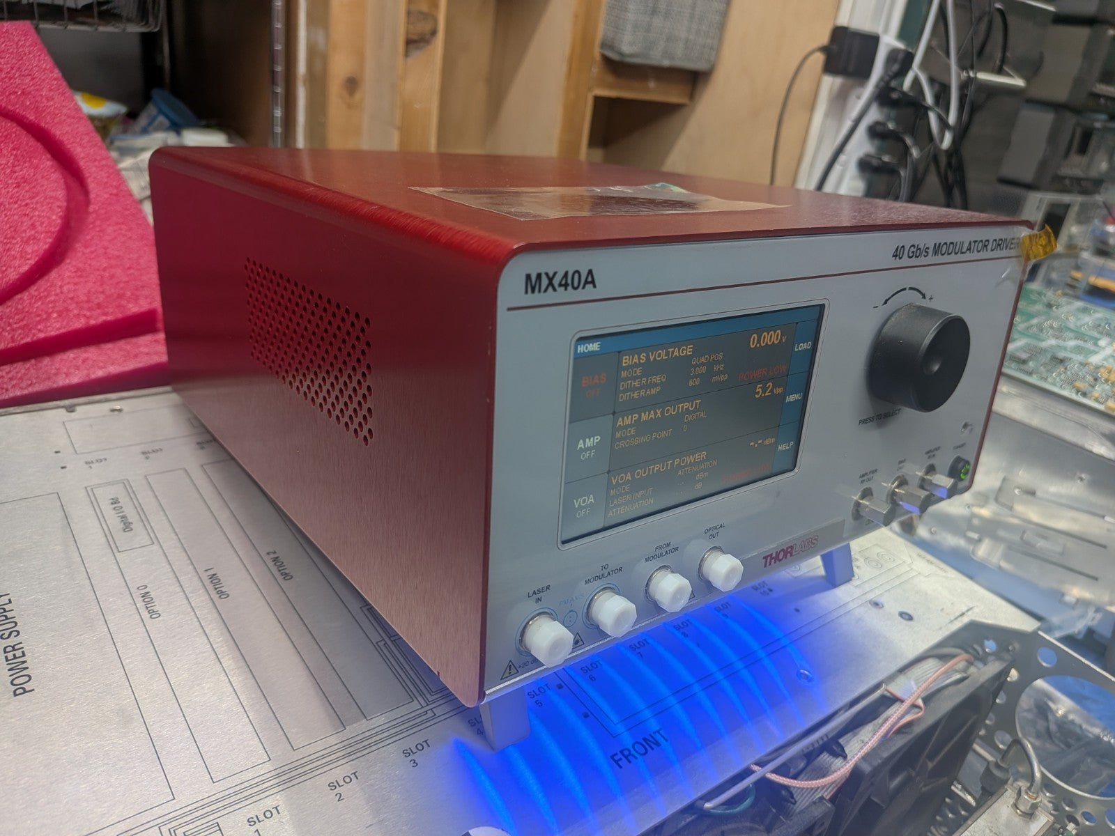 Thorlabs MX40A 40 Gb/s Optical Laser Modulator Driver