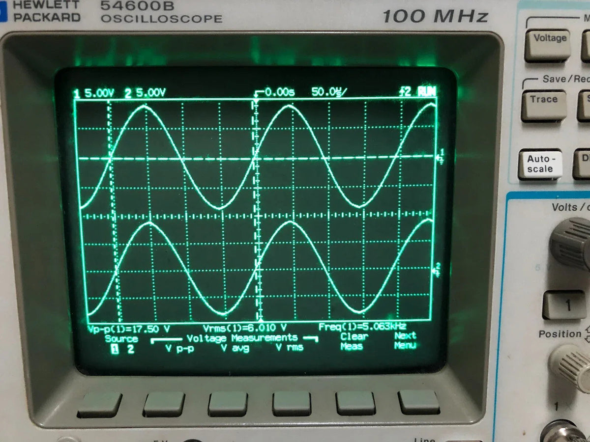 HP Agilent 54600B 100MHz 2-Channel Oscilloscope
