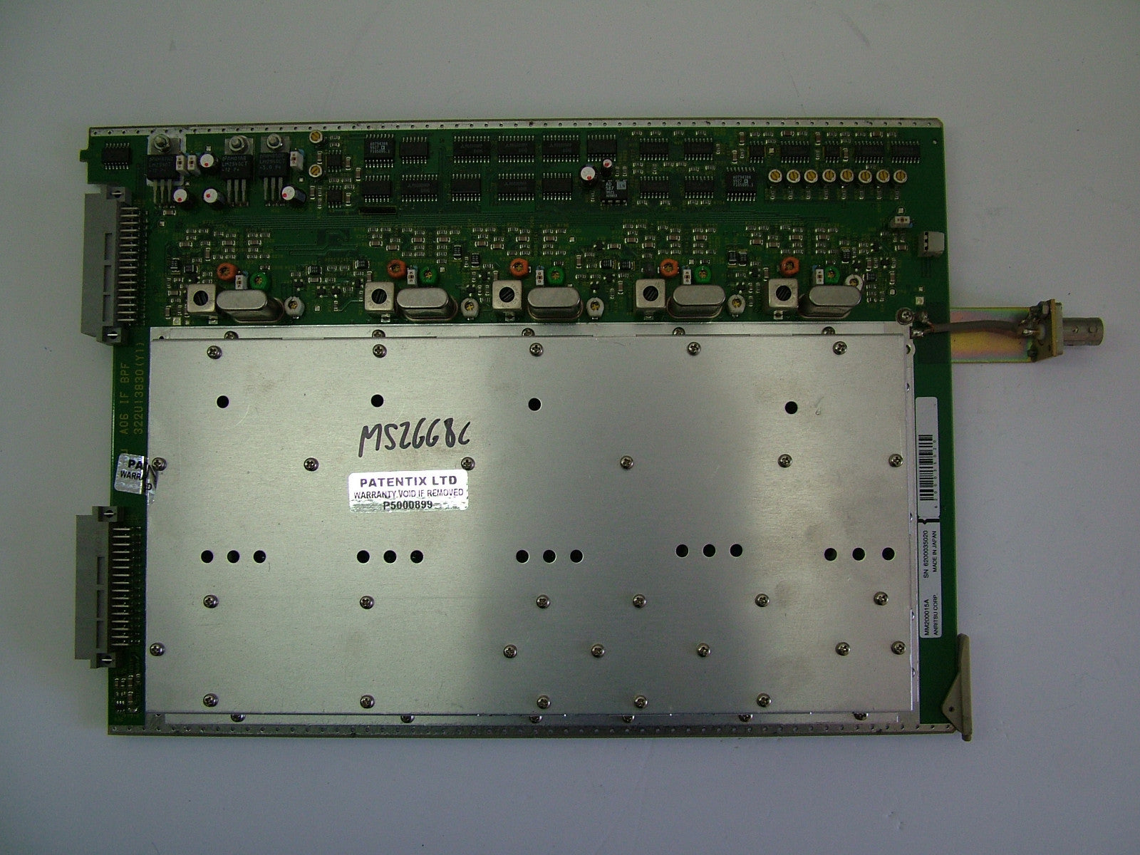 Anritsu A06 IF Band Pass Filter 322U13830