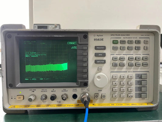 Agilent HP 8563E 9kHz-26.5GHz Spectrum Analyzer