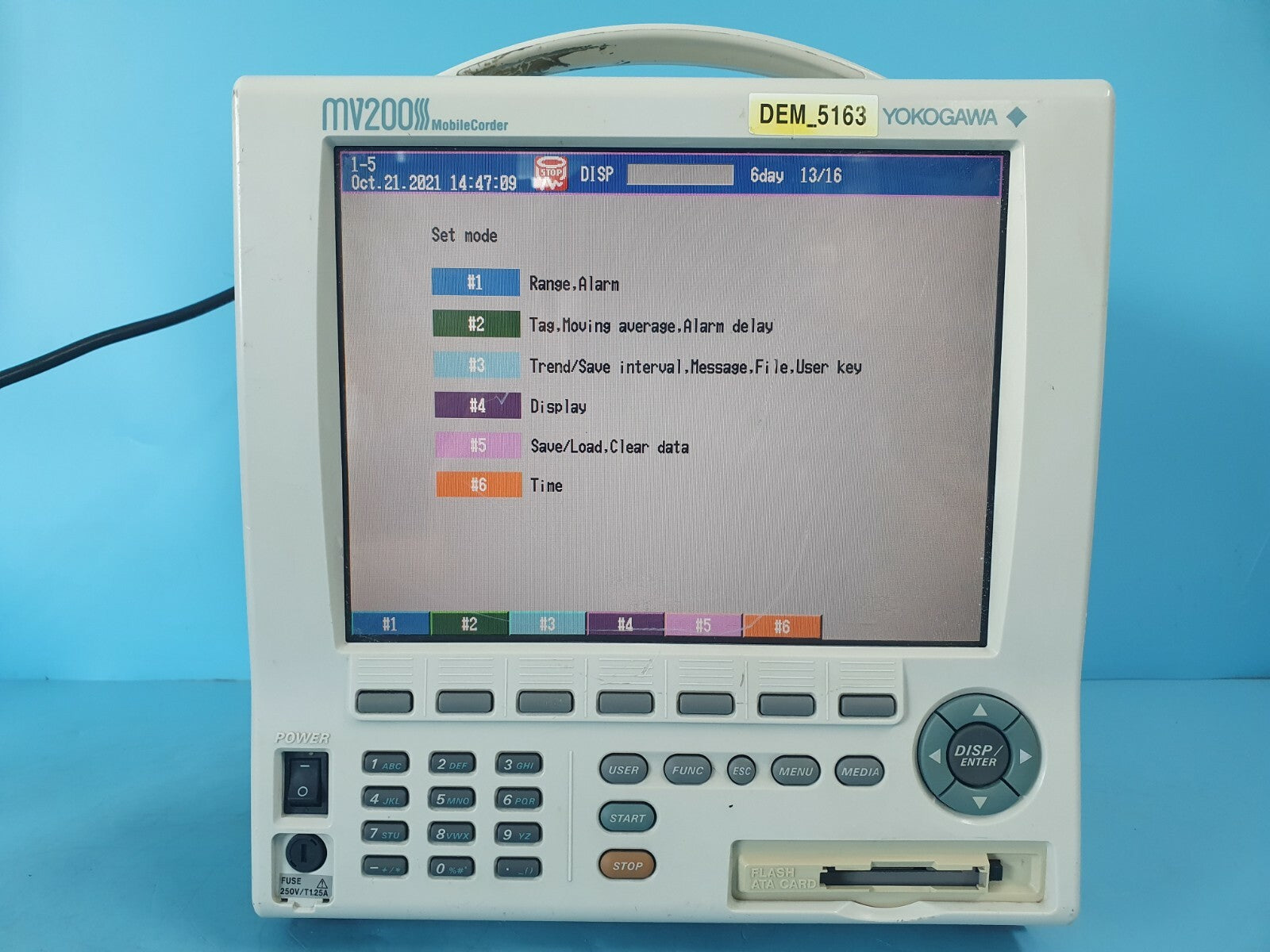 Yokogawa MV200 Portable Mobile Corder