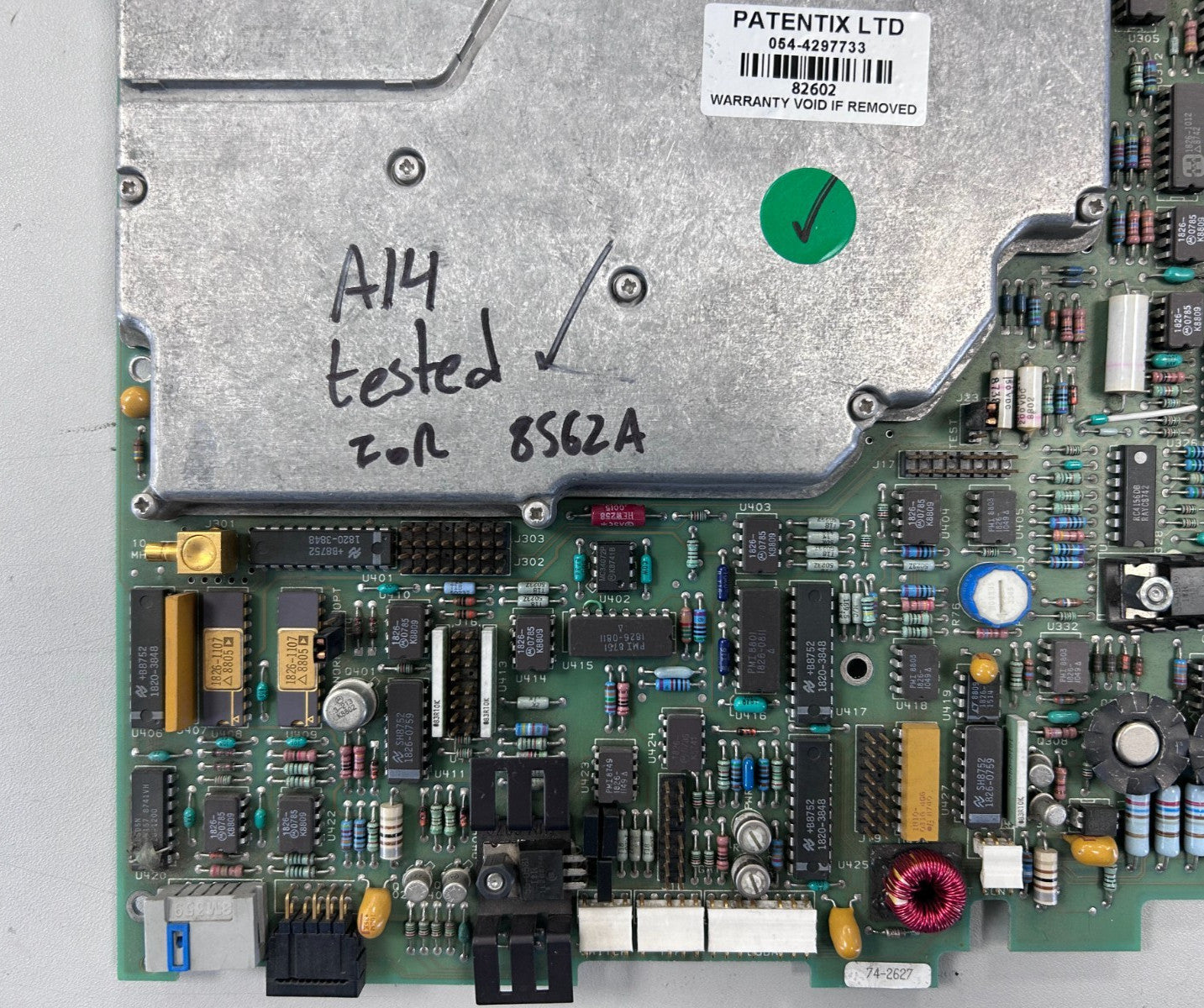 Agilent 08562-60047 A14 Board 8562A