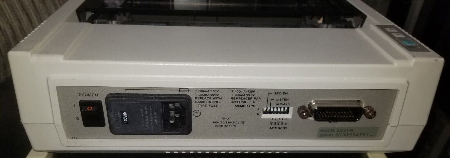 HP 2225A Inkjet Printer GPIB Interface