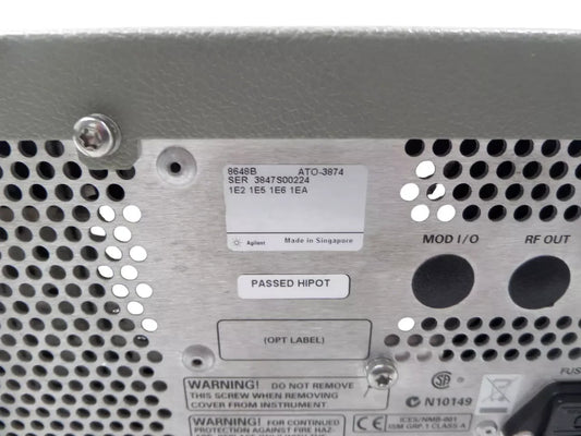 Agilent 8648B 9kHz-2GHz RF Signal Generator