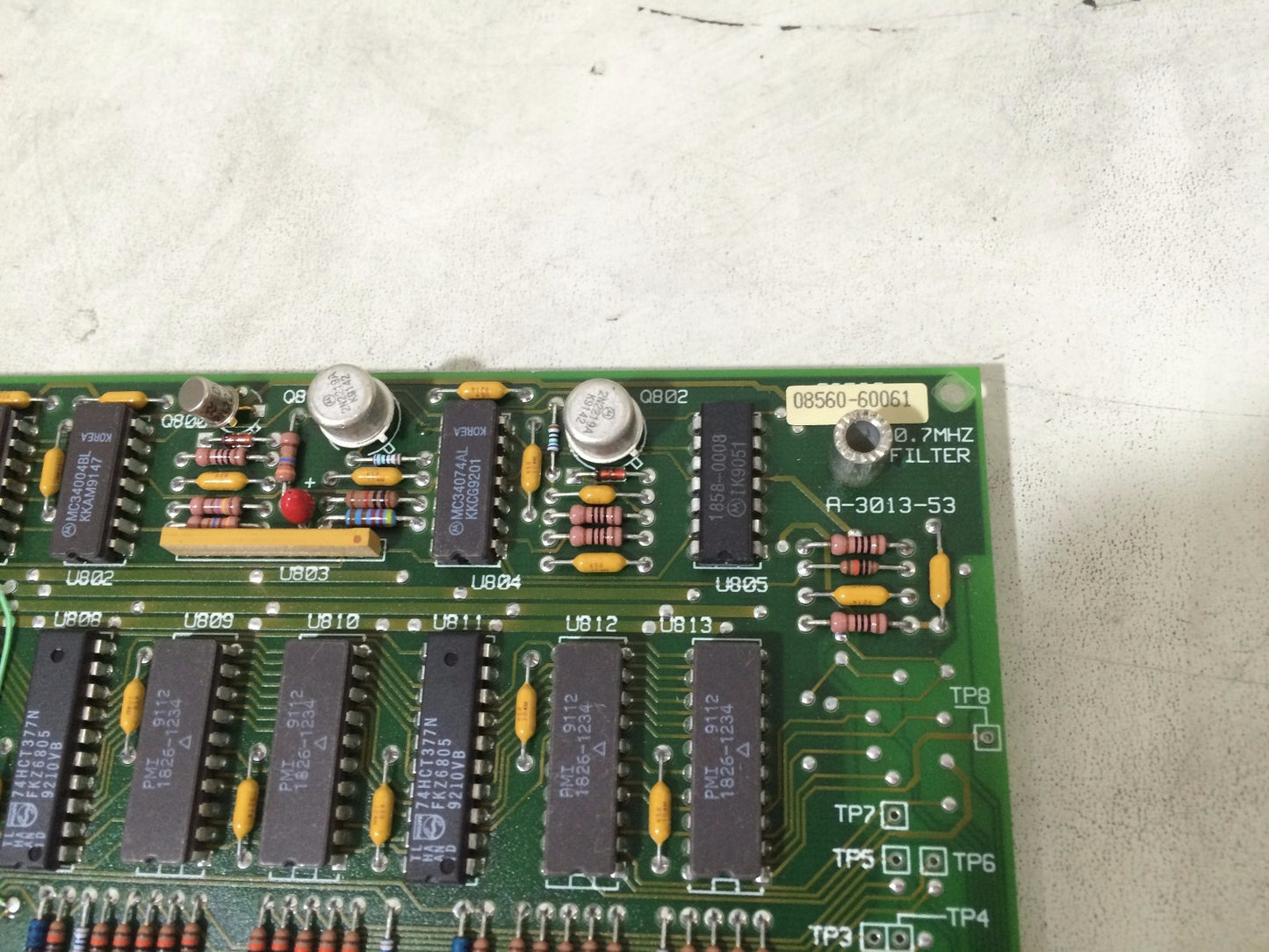 HP 8560A 8563A A5 Board IF Spectrum Analyzer