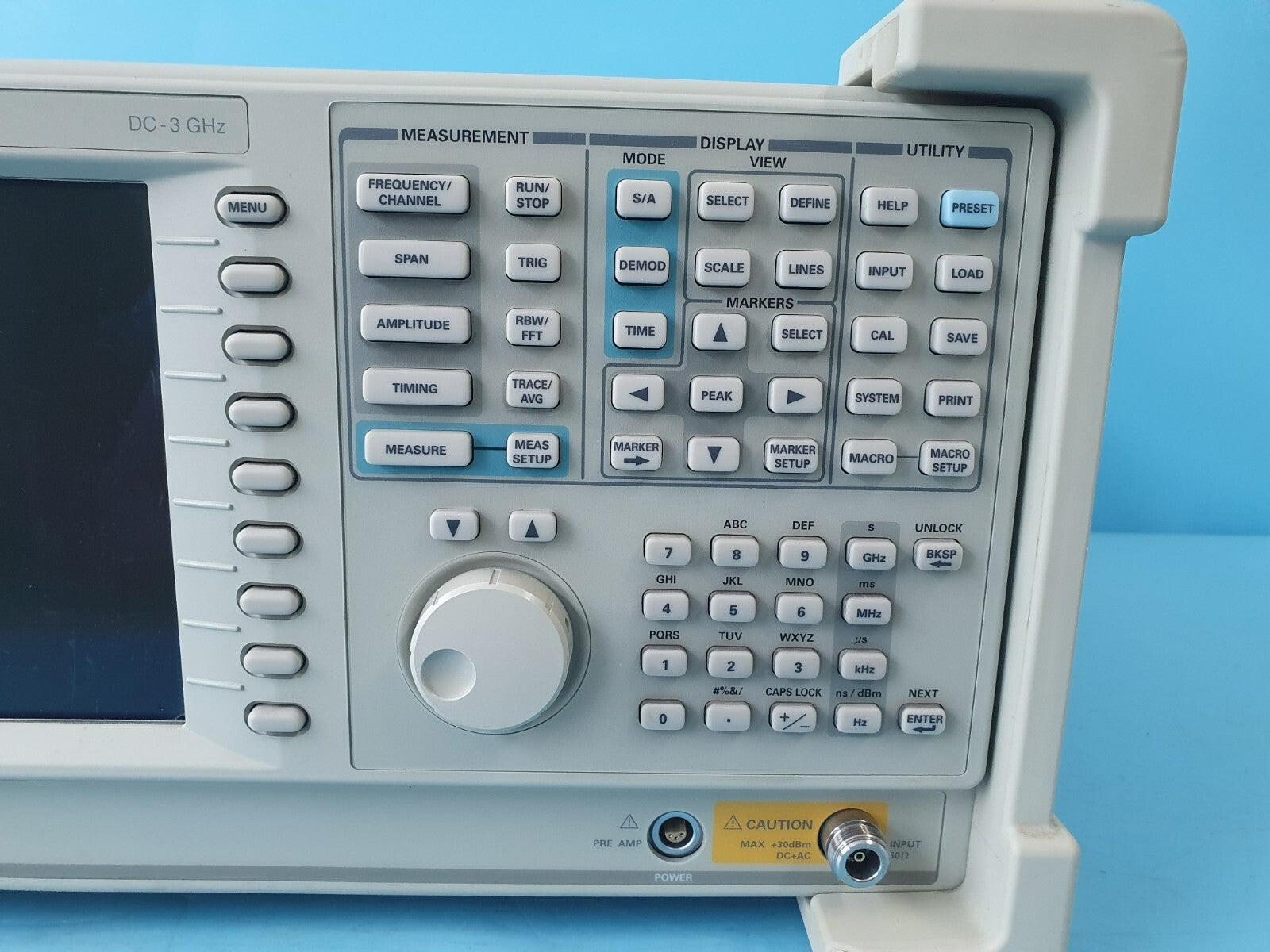 Tektronix RSA3303A 3GHz Real-Time Spectrum Analyzer Calibrated