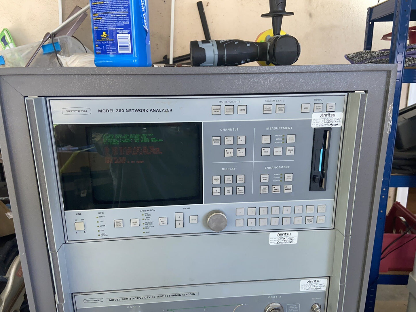 Wiltron Anritsu 360 VNA System 10MHz-40GHz