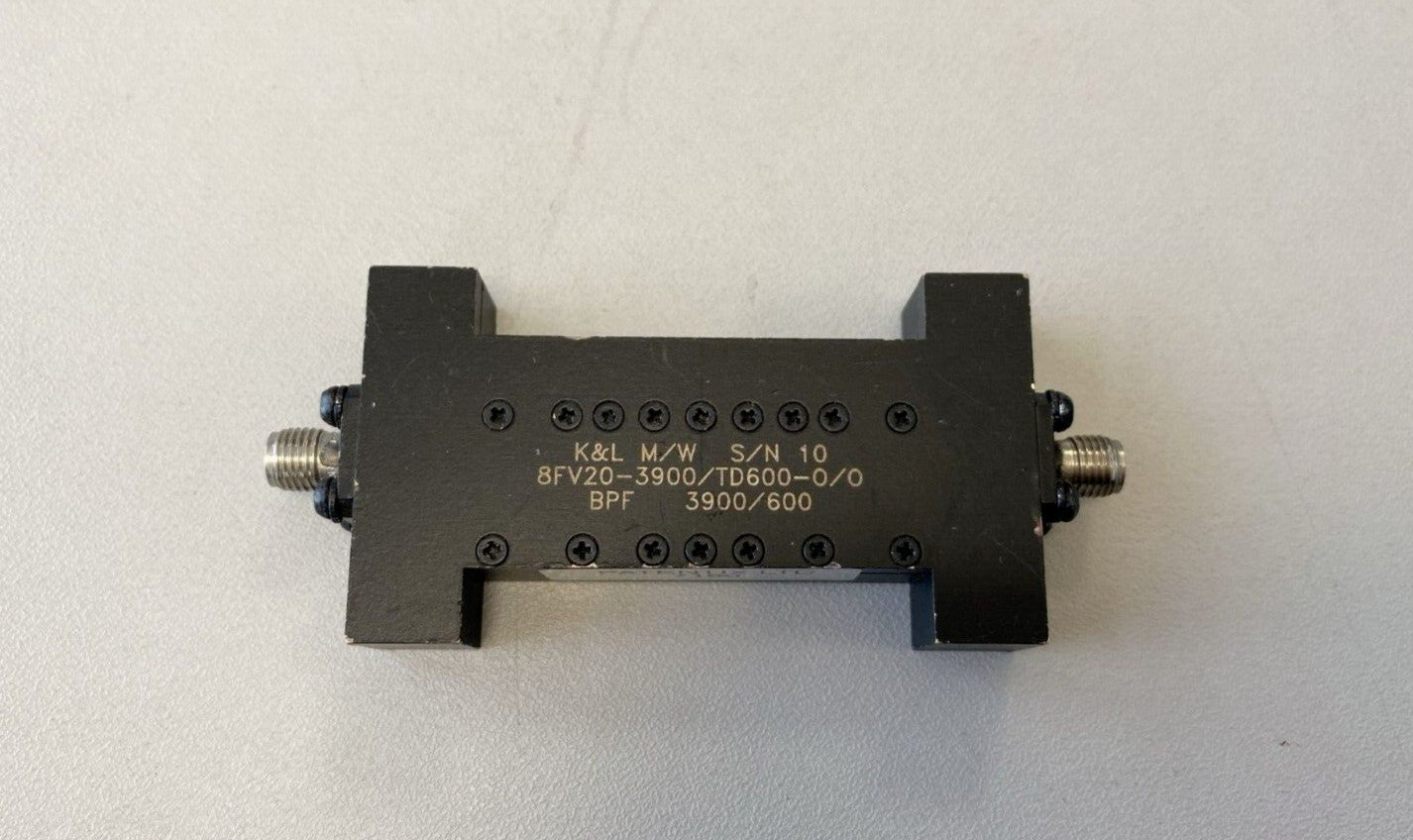 K&L Band Pass Filter CF 3.9GHz 700MHz