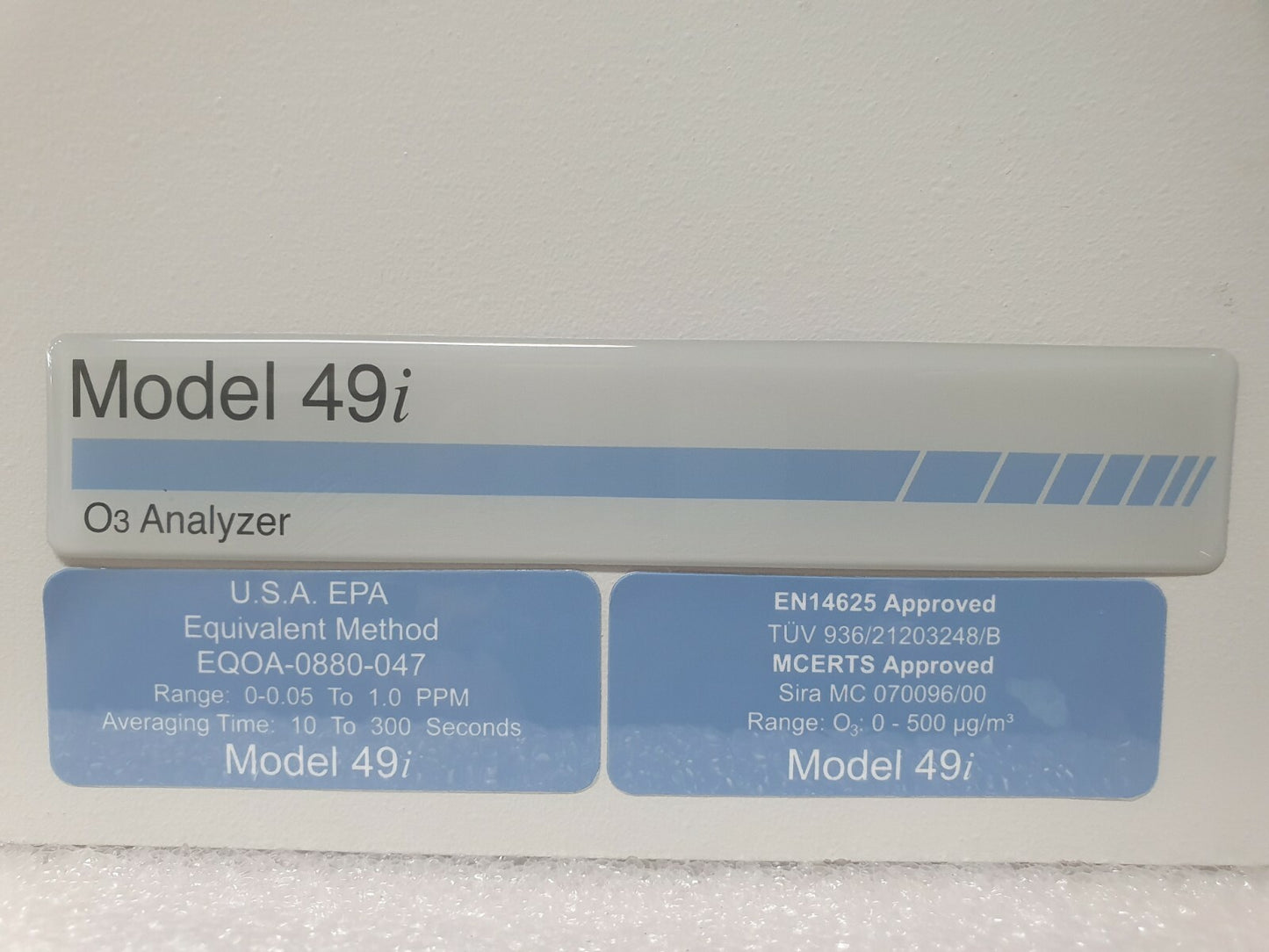 Thermo 49I-B1NCB O3 Analyzer