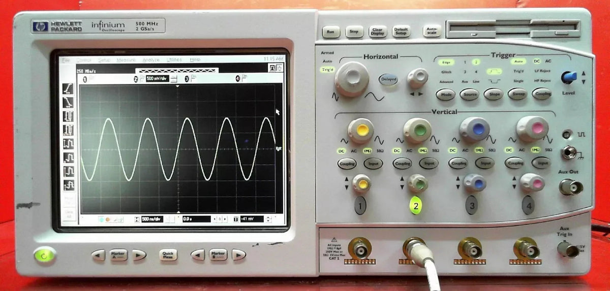 Agilent 54825N 500 MHz 2 GSa/s 4-Ch Oscilloscope