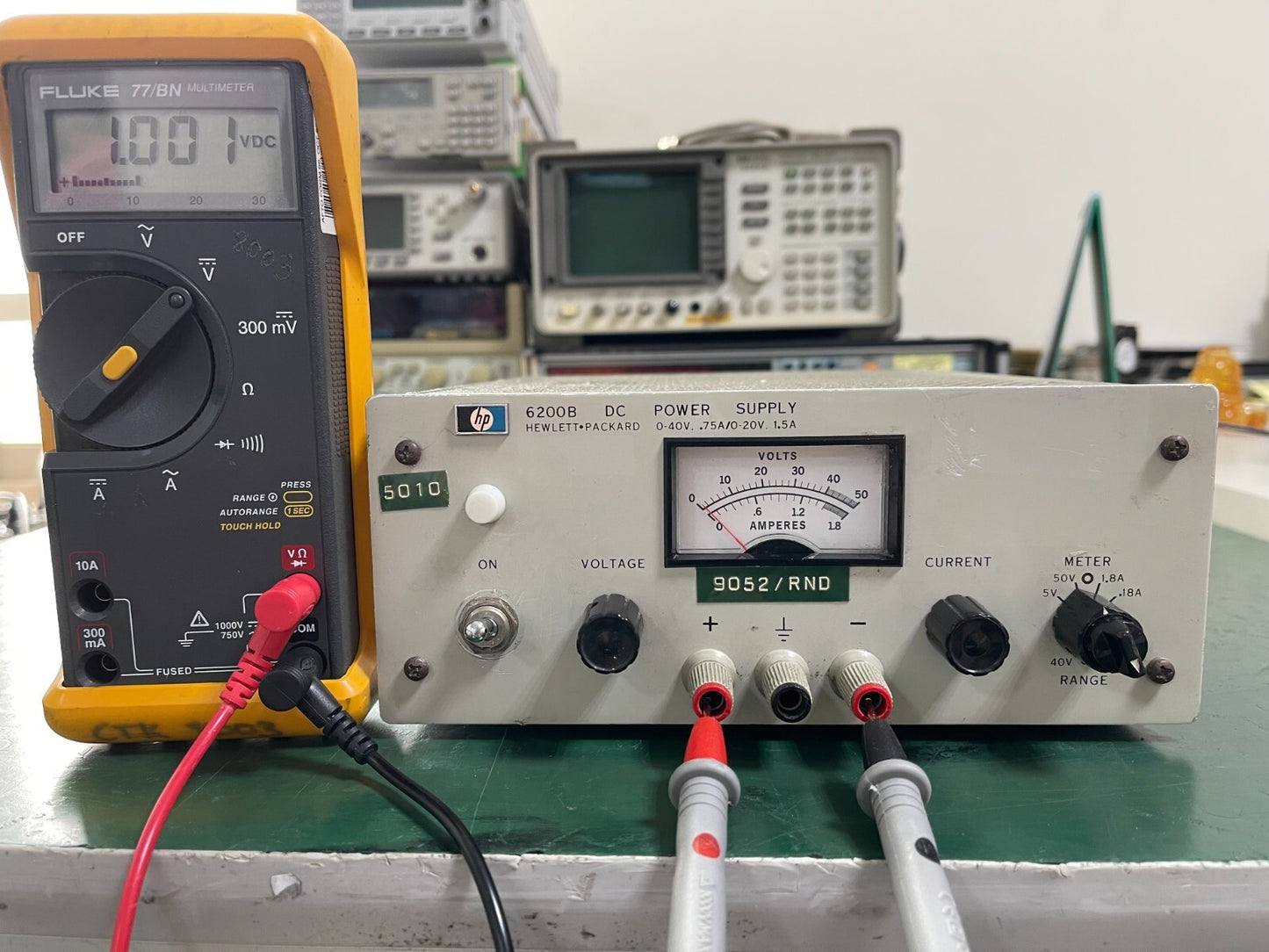 HP Agilent 6200B DC Power Supply 0-40V/0.75A