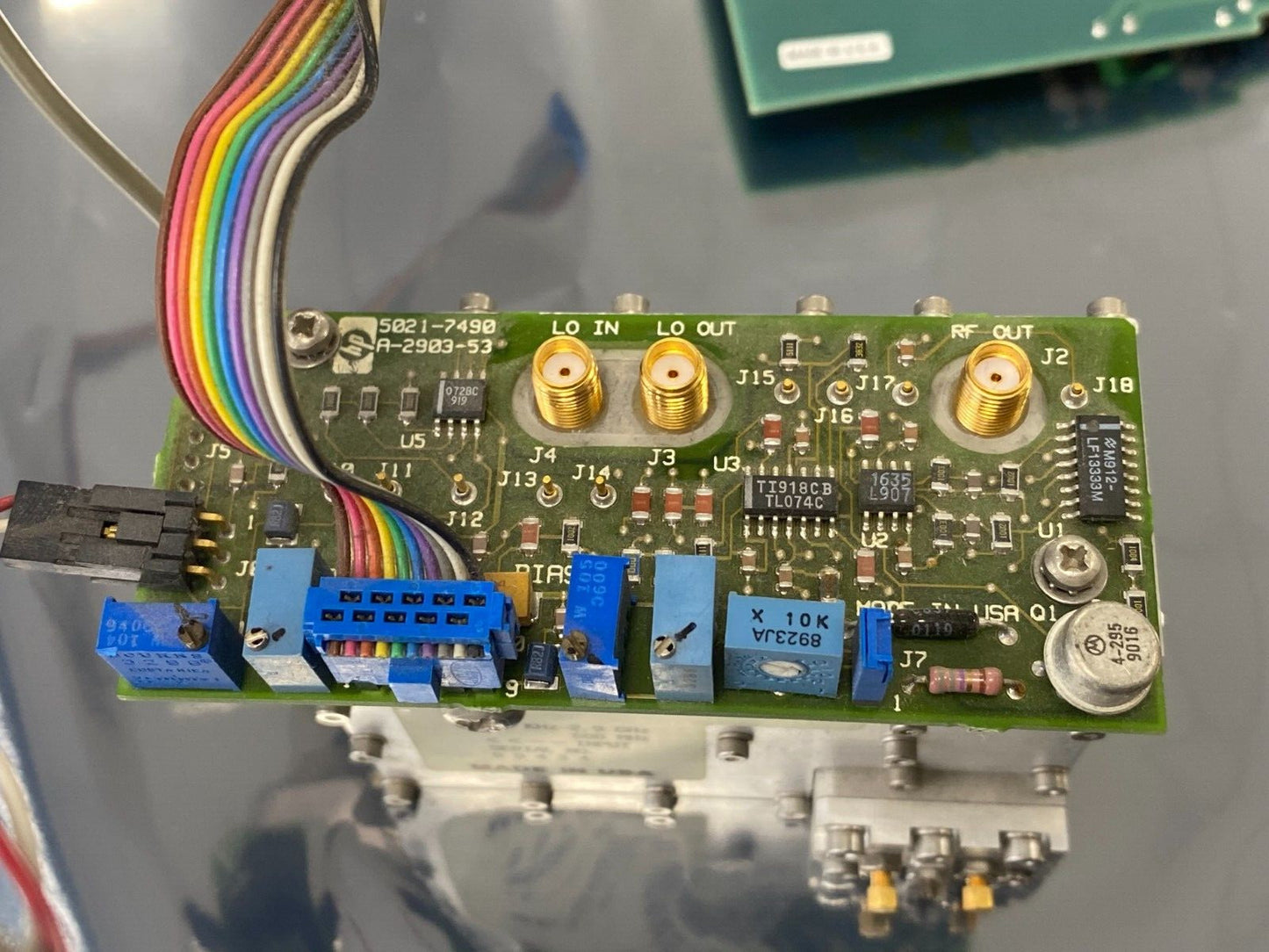 Agilent 5086-7840 Tracking Generator Control Board