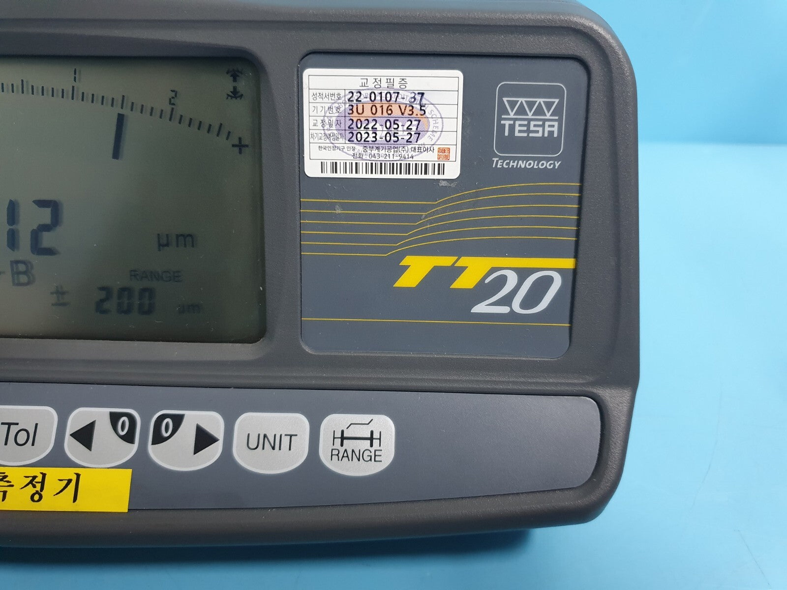 Tesa TT20 Electronic Length Measuring Instrument