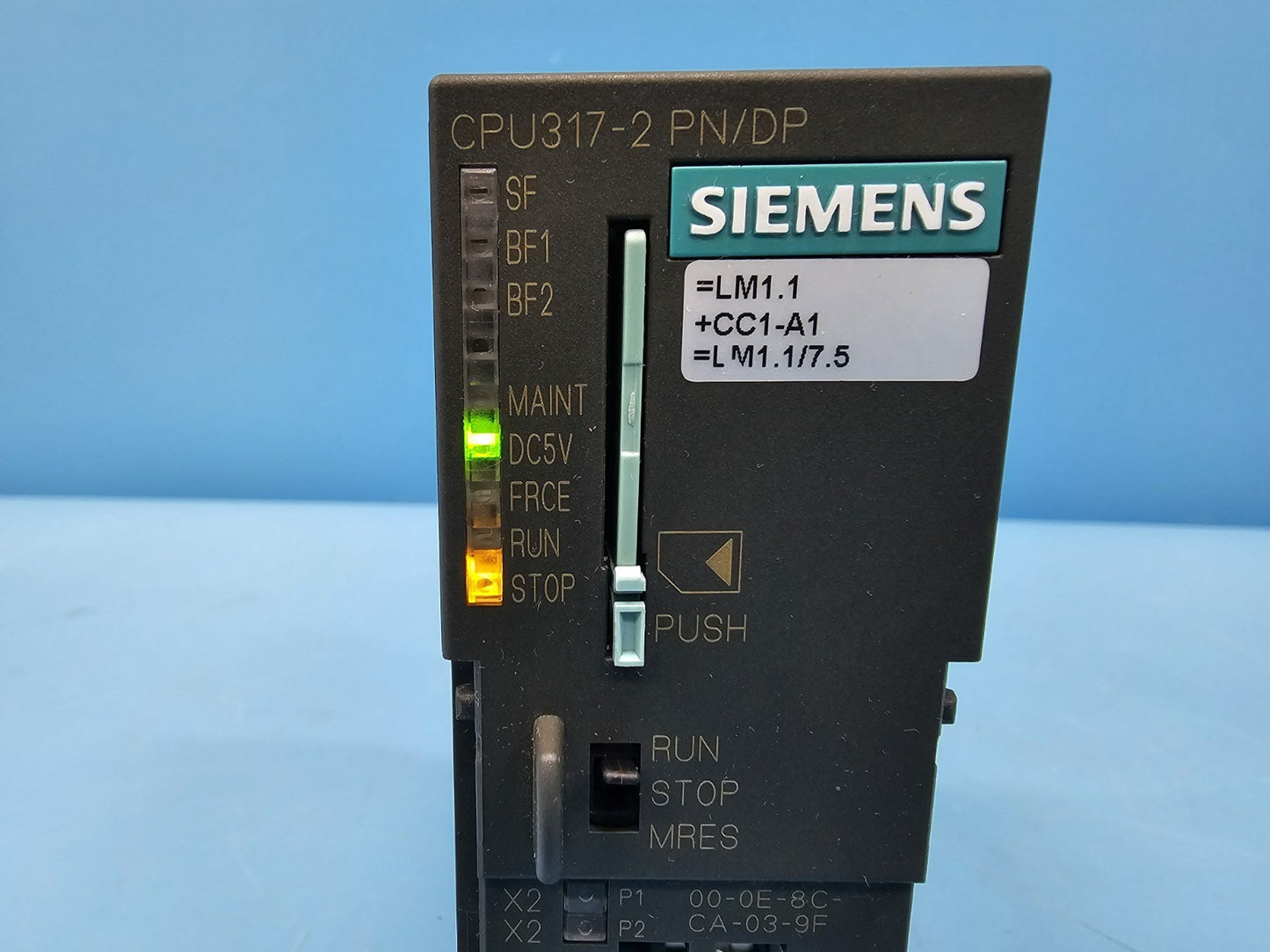 Siemens 6ES7 317-2EK14-0AB0 CPU317-2 PLC Module