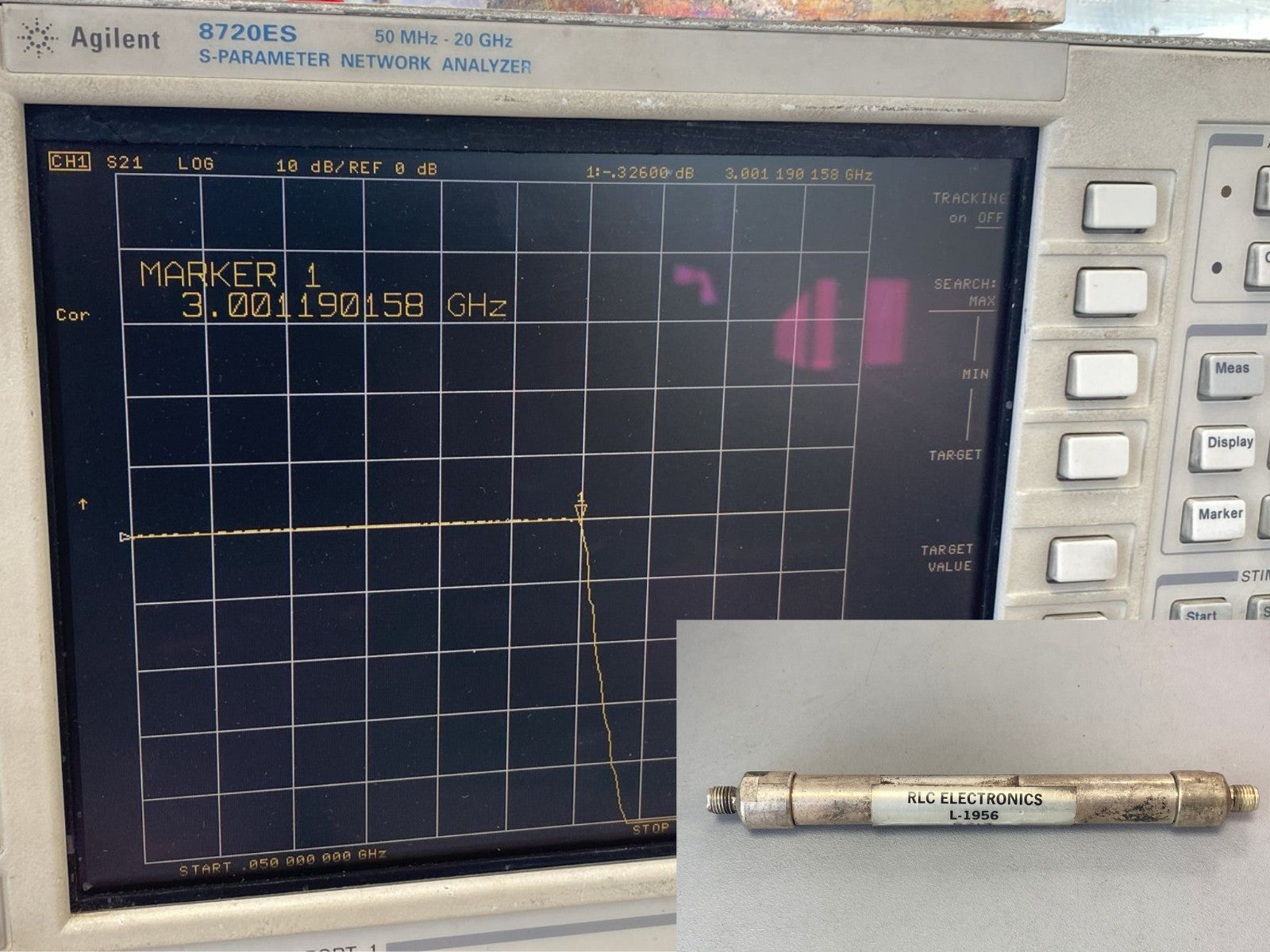 Low Pass Filter 3 GHz 0dB Loss L-1495