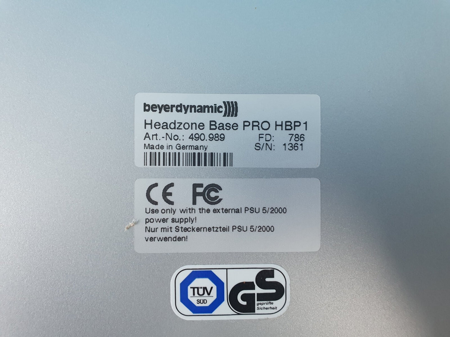 Beyerdynamic Headzone Base PRO HBP1