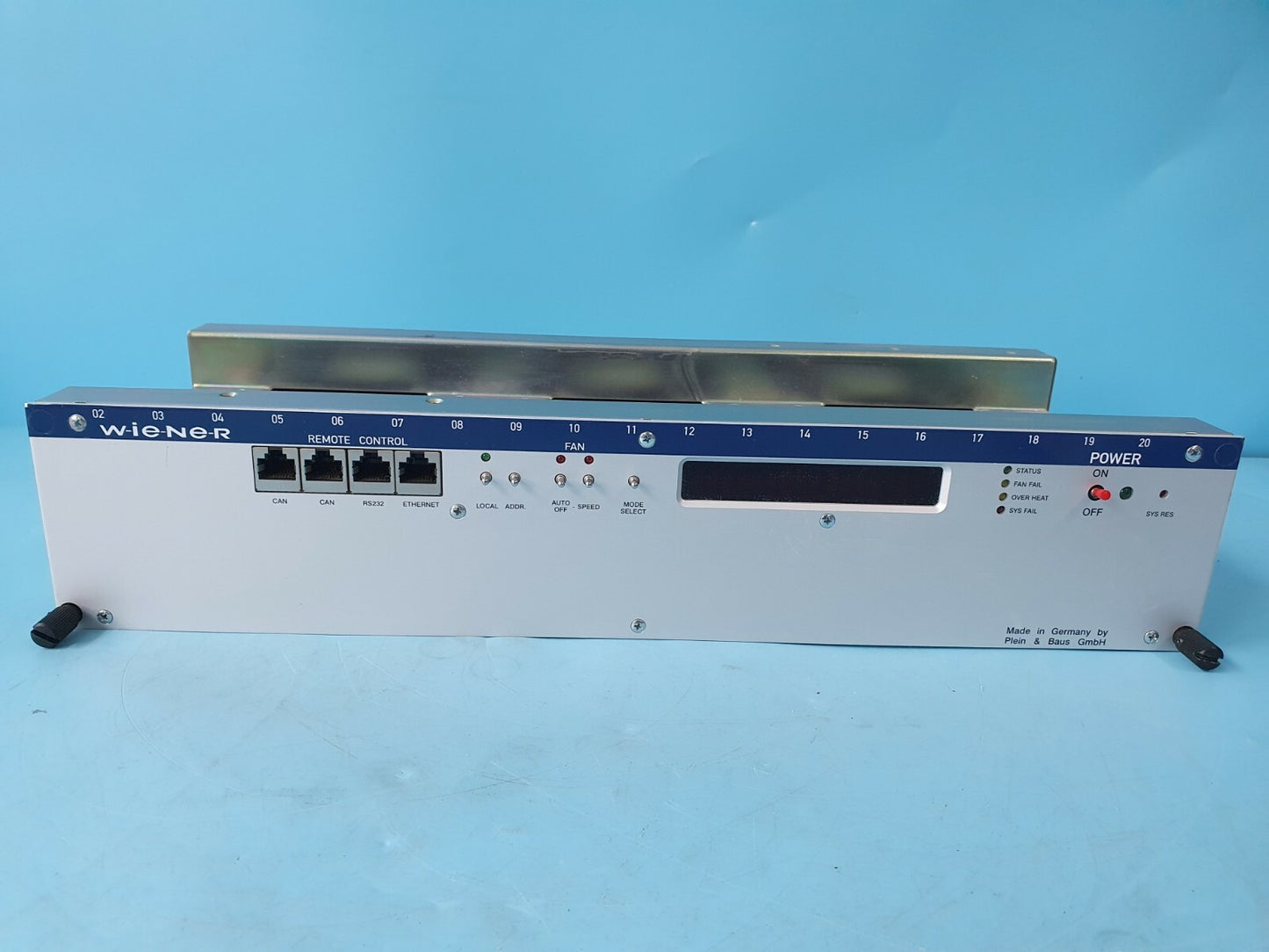 Wiener UEL6020E Fan Tray