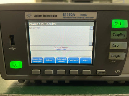 Agilent 81150A Pulse Function Arbitrary Waveform Generator