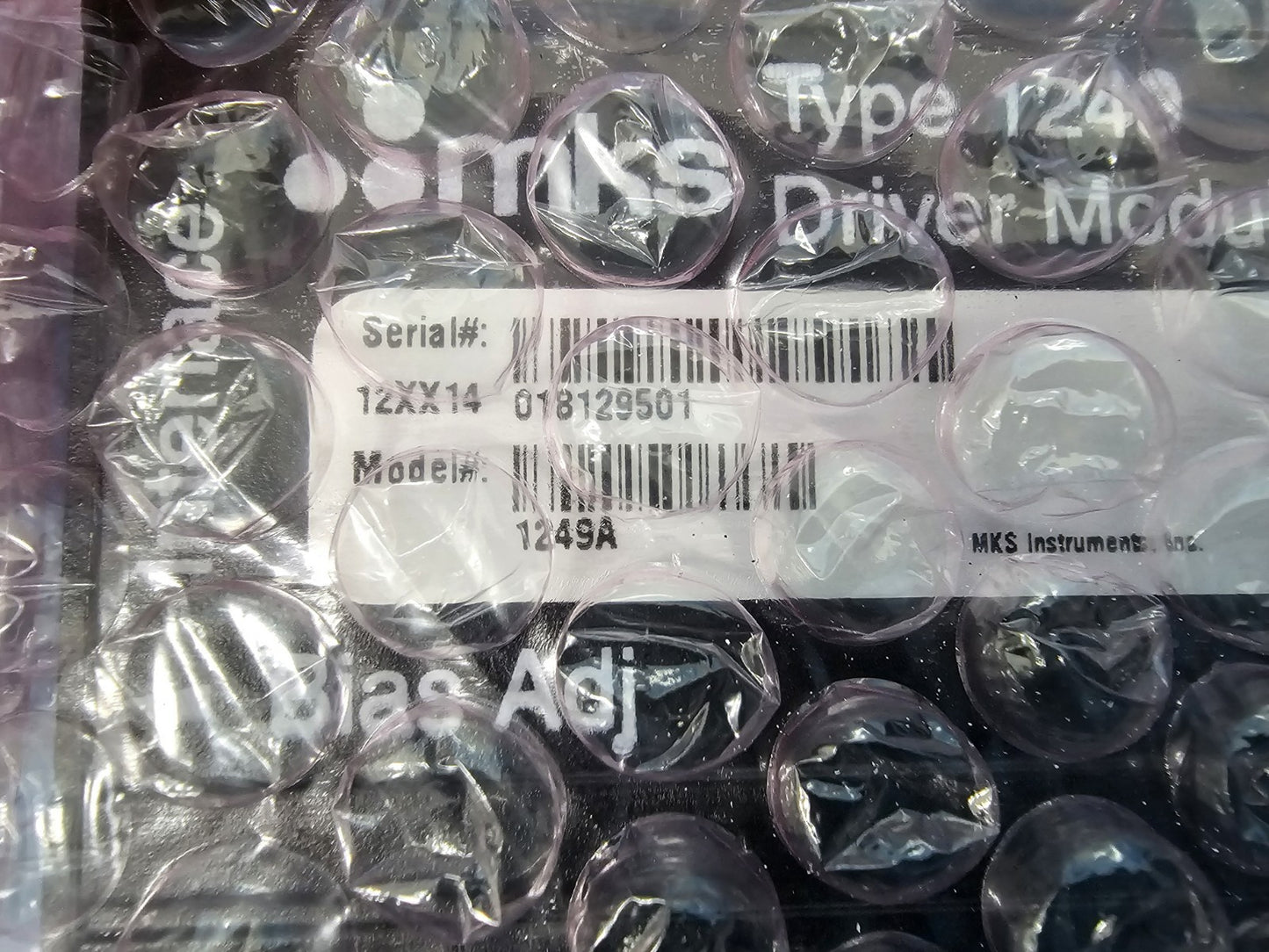 NEW MKS Instruments 1249A Valve Driver