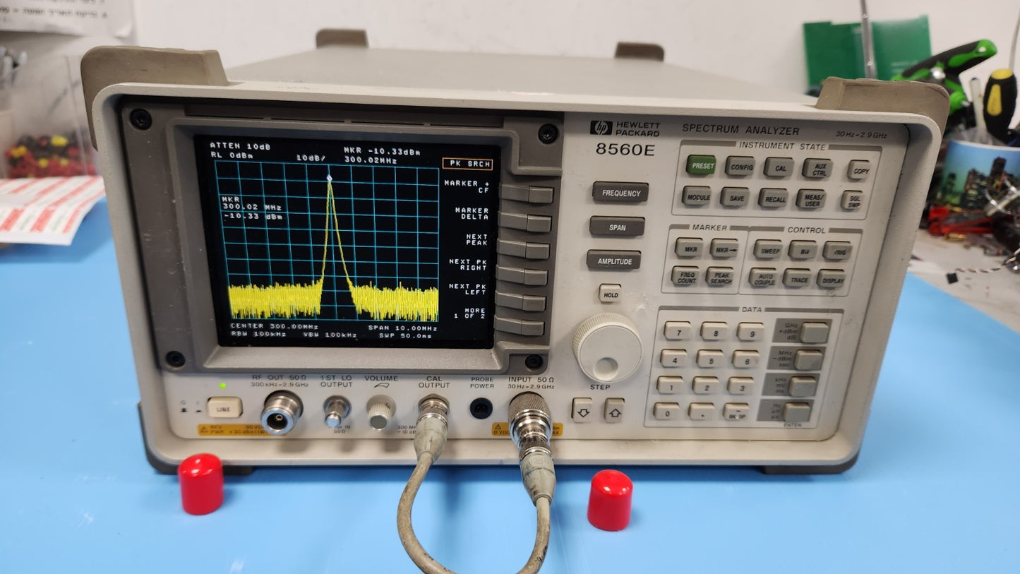 Agilent 8560E 30Hz-2.9GHz Spectrum Analyzer