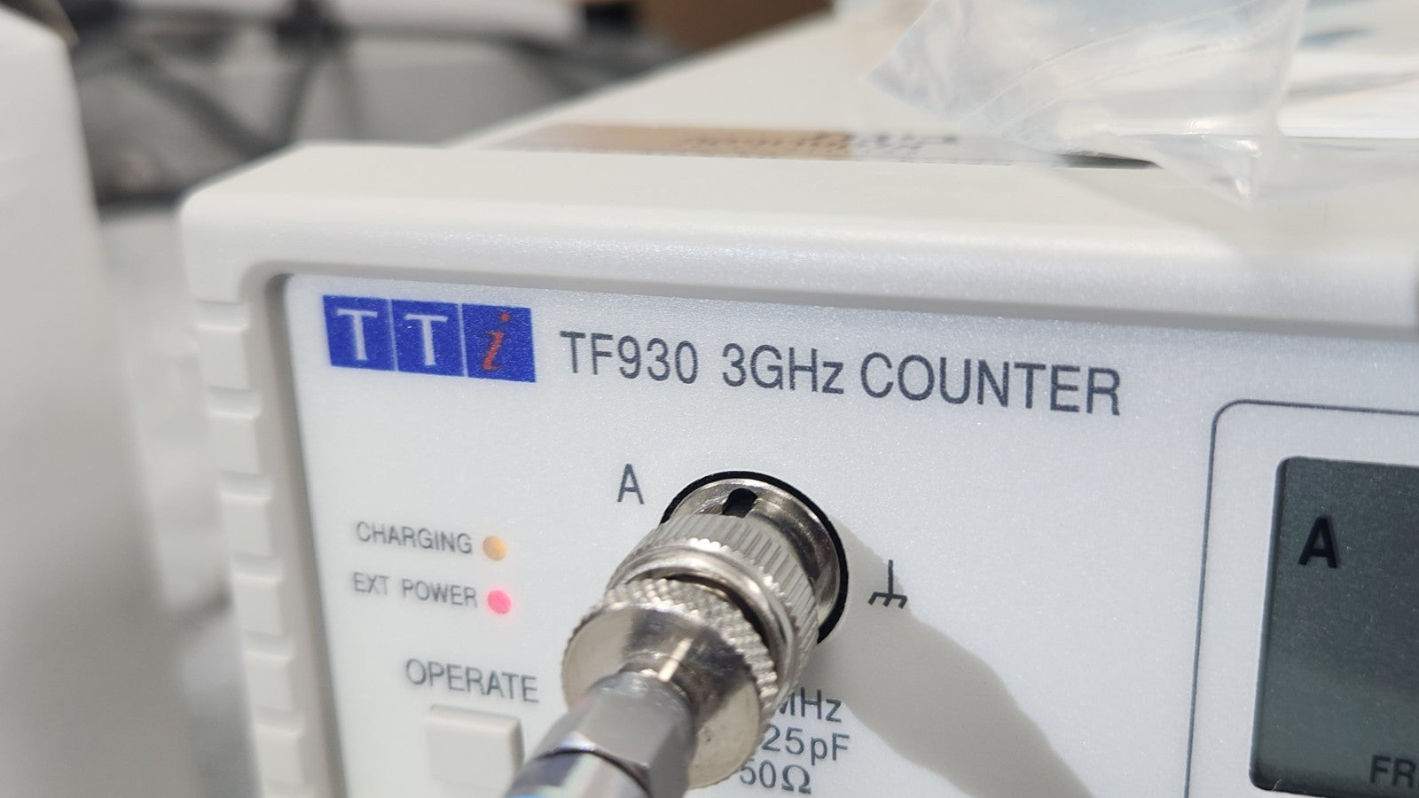 TTi TF930 3GHz Universal Frequency Counter RF USB
