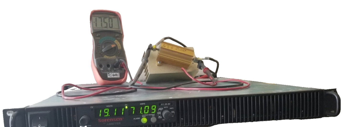 Ametek XG20-80 20V 80A Lab Power Supply Ethernet SCPI