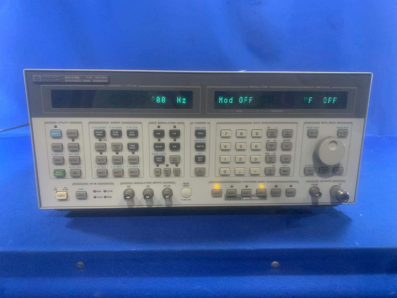 Agilent 8644B RF Generator w/ Opt 005